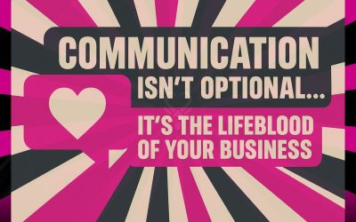 Flat design graphic with bold typography that reads “Chaos Isn’t a Culture — It’s a Warning Sign” in black and hot pink on a dark background.